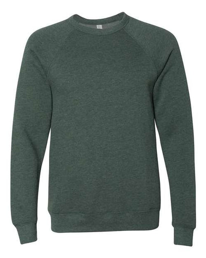Unisex Sponge Fleece Raglan Crewneck Sweatshirt 3901