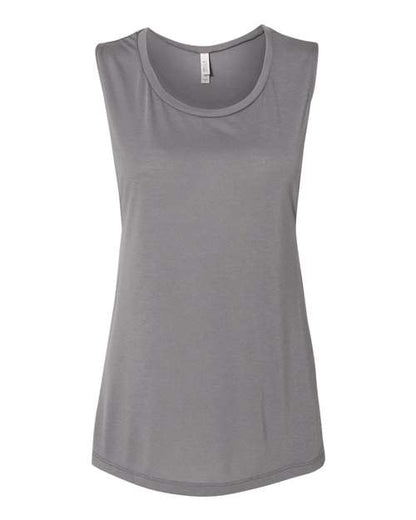 Women's Flowy Scoop Muscle Tank - S