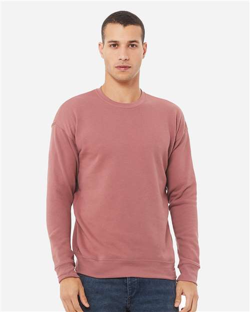 Unisex Sponge Fleece Drop Shoulder Crewneck Sweatshirt - L