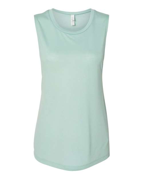 Women's Flowy Scoop Muscle Tank 8803