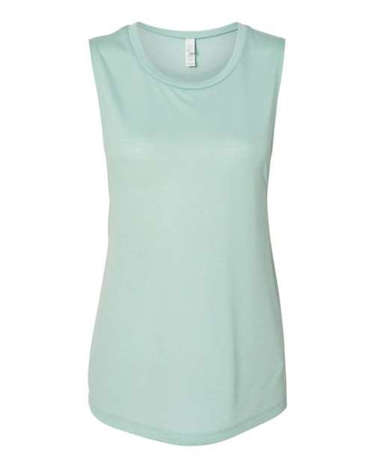 Women's Flowy Scoop Muscle Tank - S