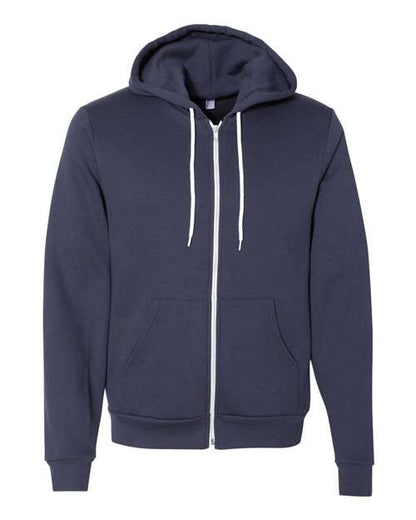 Unisex USA-Made Flex Fleece Full-Zip Hoodie Sweatshirt