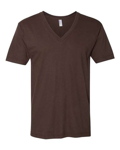 Unisex Fine Jersey V-Neck Tee