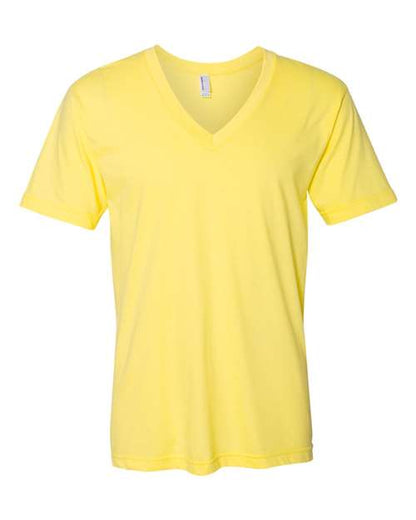 Unisex Fine Jersey V-Neck Tee