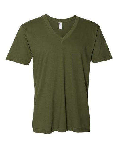 Unisex Fine Jersey V-Neck Tee