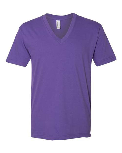 Unisex Fine Jersey V-Neck Tee