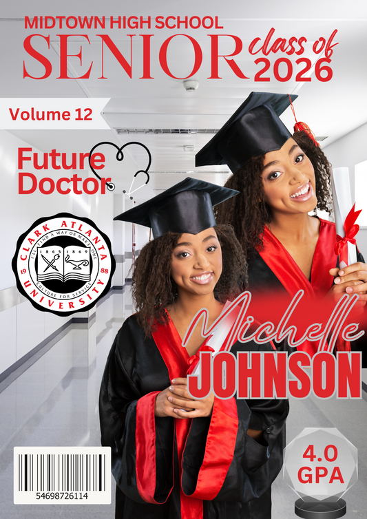 Graduation Magazine 4 Custom Design