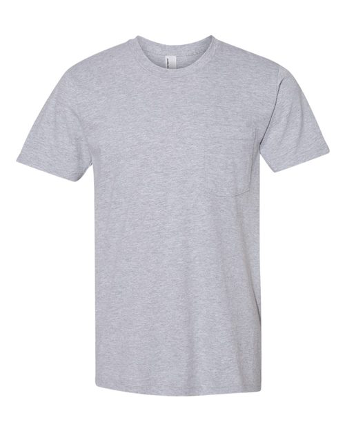 Unisex Fine Jersey Pocket Tee