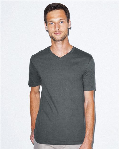 Unisex Fine Jersey Classic V-Neck Tee