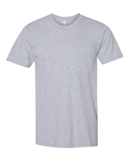 Unisex Fine Jersey Pocket Tee