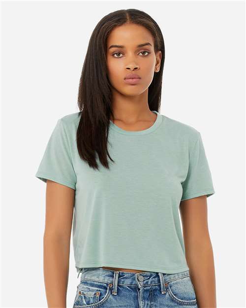 Womenâ€™s Flowy Crop Tee