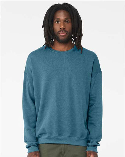 Unisex Sponge Fleece Drop Shoulder Crewneck Sweatshirt - XS