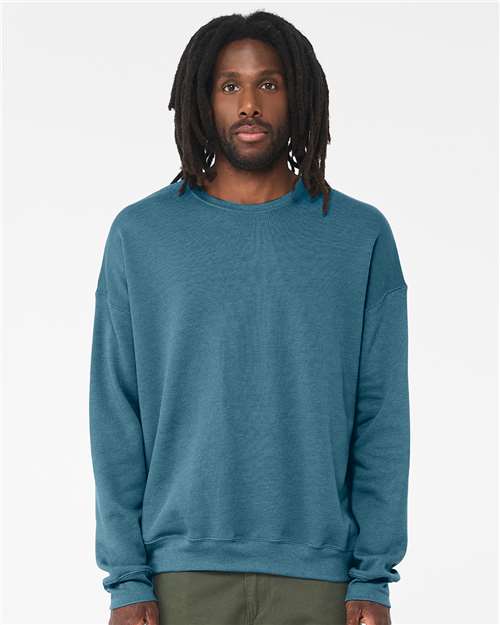 Unisex Sponge Fleece Drop Shoulder Crewneck Sweatshirt - L