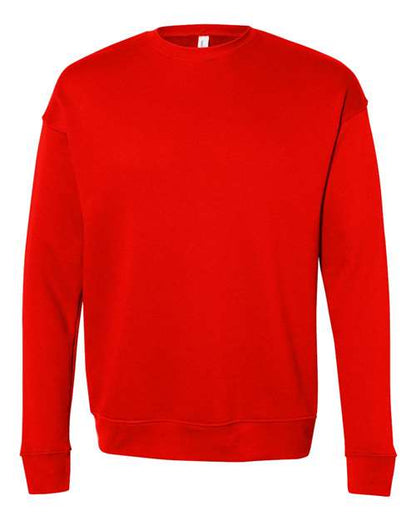 Unisex Sponge Fleece Drop Shoulder Crewneck Sweatshirt - XS