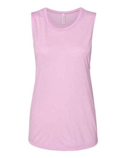 Women's Flowy Scoop Muscle Tank - S