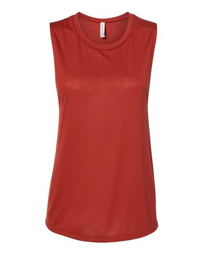 Women's Flowy Scoop Muscle Tank 8803