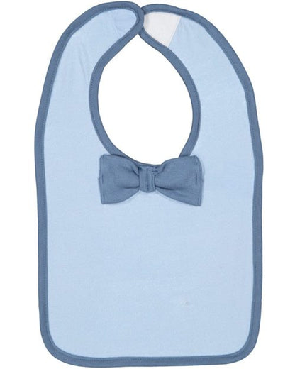 Infant Baby Rib Bow Tie Bib 1002