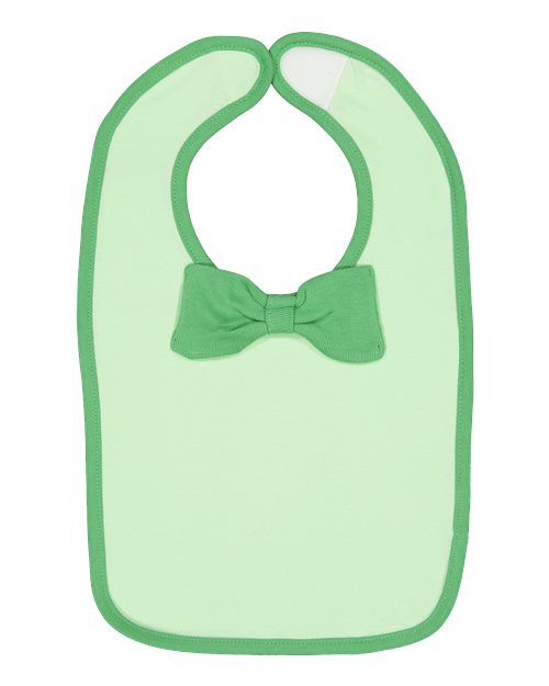 Infant Baby Rib Bow Tie Bib 1002