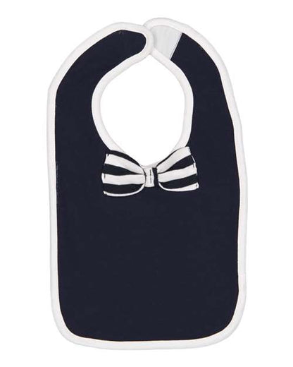 Infant Baby Rib Bow Tie Bib 1002
