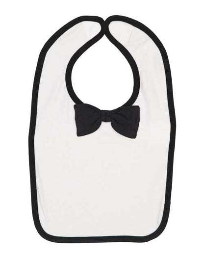 Infant Baby Rib Bow Tie Bib 1002