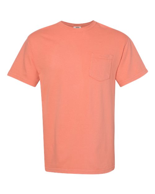 Garment-Dyed Heavyweight Pocket T-Shirt - L