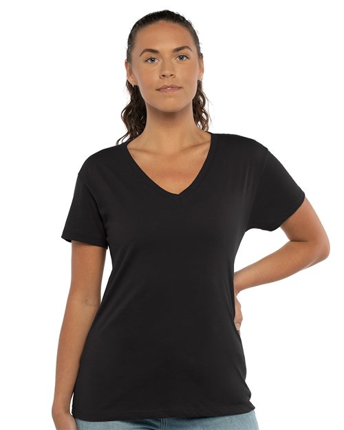 Womenâ€™s Cotton V-Neck T-Shirt