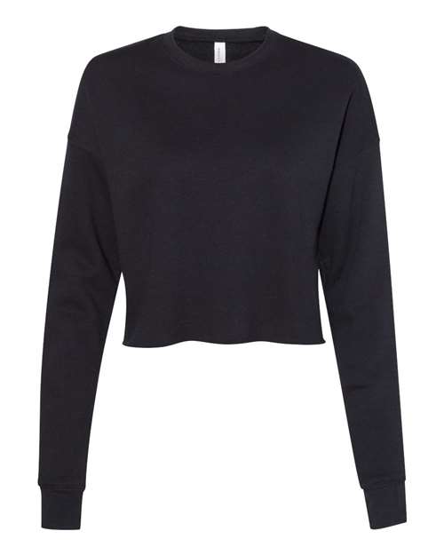Women's Crop Fleece Crewneck Sweatshirt 7503