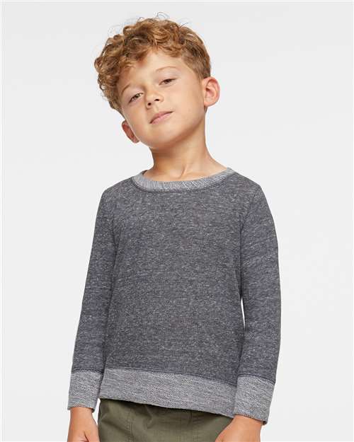 Toddler Harborside Mélange French Terry Crewneck Sweatshirt 3379