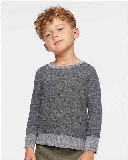 Toddler Harborside Mélange French Terry Crewneck Sweatshirt 3379