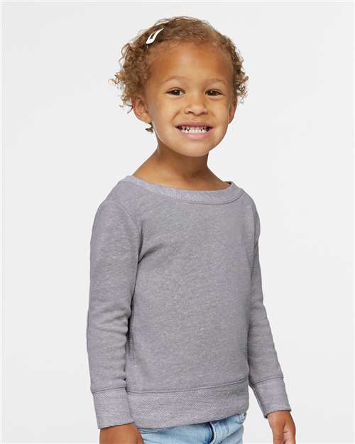 Toddler Harborside Mélange French Terry Crewneck Sweatshirt 3379