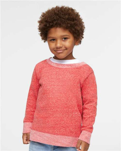 Toddler Harborside Mélange French Terry Crewneck Sweatshirt 3379
