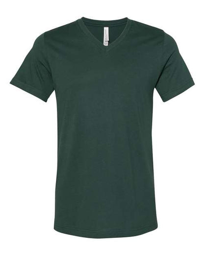 Unisex Jersey V-Neck Tee - XS
