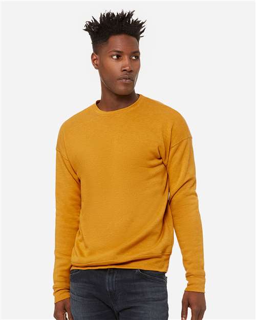 Unisex Sponge Fleece Drop Shoulder Crewneck Sweatshirt - L