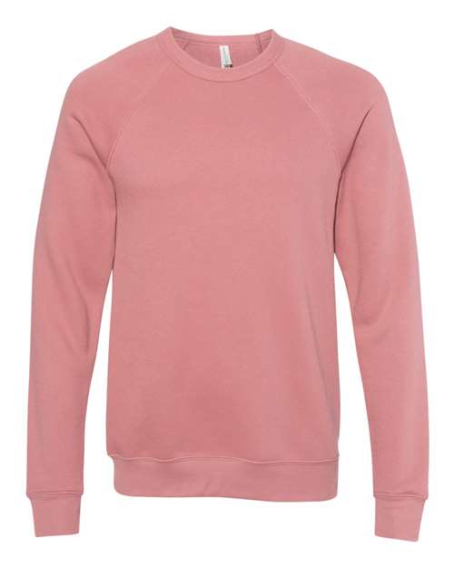Unisex Sponge Fleece Raglan Crewneck Sweatshirt - L