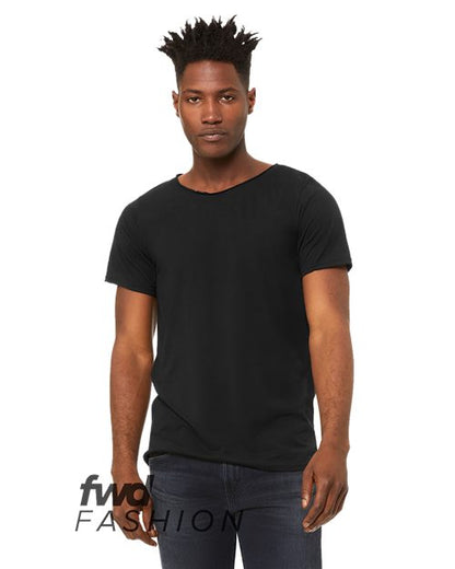 Unisex FWD Fashion Triblend Raw Neck Tee 3414