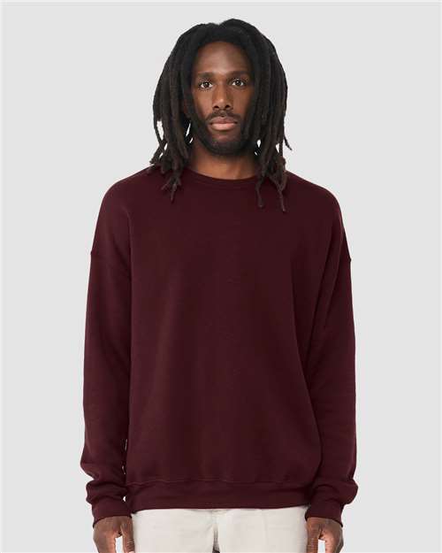 Unisex Sponge Fleece Drop Shoulder Crewneck Sweatshirt - L