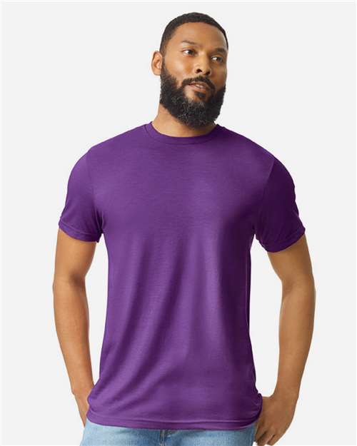 Men's SoftstyleÂ® CVC T-Shirt - L
