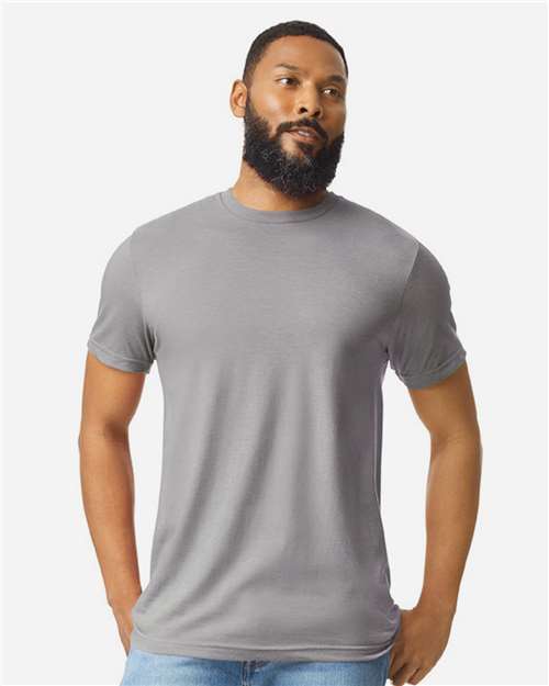 Men's SoftstyleÂ® CVC T-Shirt - L