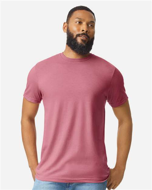 Men's SoftstyleÂ® CVC T-Shirt - L