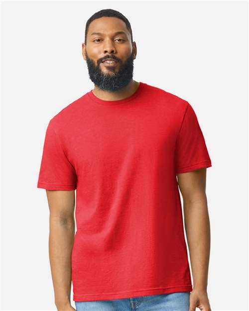 Men's SoftstyleÂ® CVC T-Shirt - L