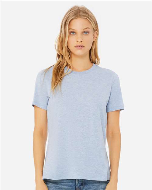 Womenâ€™s Relaxed Fit Heather CVC Tee - L