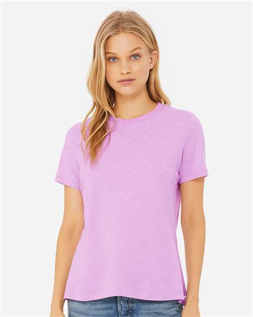 Womenâ€™s Relaxed Fit Heather CVC Tee - L
