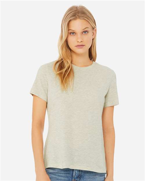 Womenâ€™s Relaxed Fit Heather CVC Tee - L