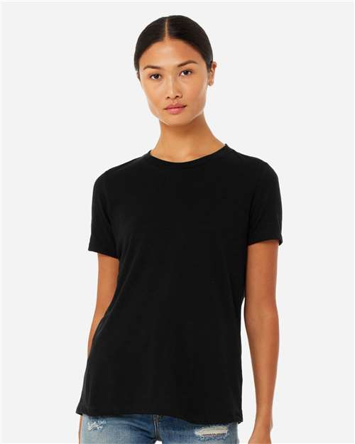 Womenâ€™s Relaxed Fit Heather CVC Tee - L