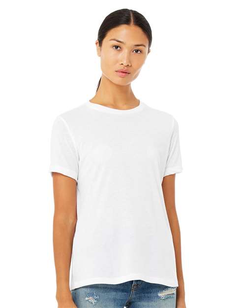 Womenâ€™s Relaxed Fit Heather CVC Tee - L