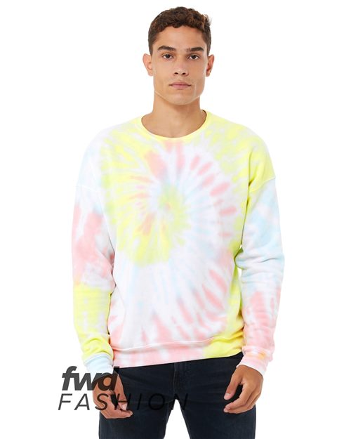 Unisex FWD Fashion Tie-Dyed Crewneck Sweatshirt 3945RD