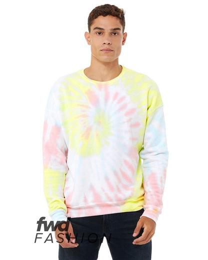 Unisex FWD Fashion Tie-Dyed Crewneck Sweatshirt 3945RD