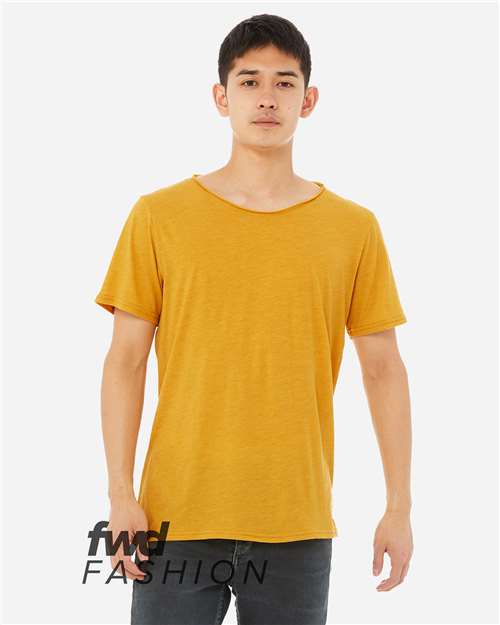 Unisex FWD Fashion Triblend Raw Neck Tee 3414