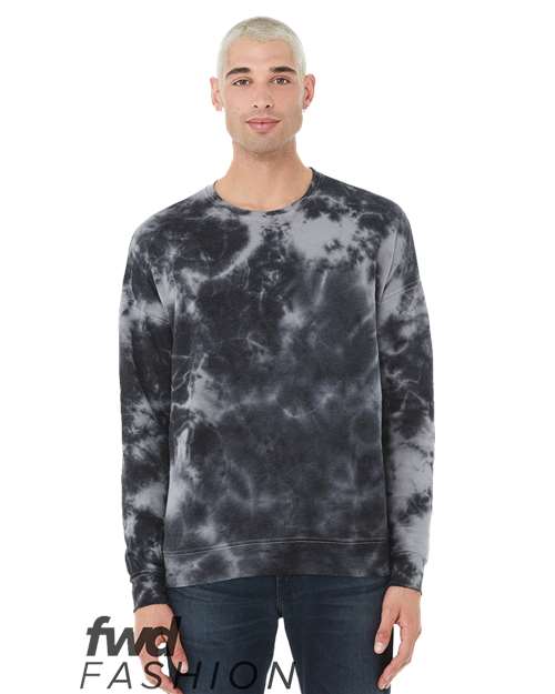 Unisex FWD Fashion Tie-Dyed Crewneck Sweatshirt 3945RD