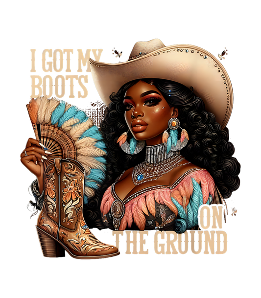 Boots On The Ground 4 DTF Print